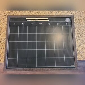 Chalk calendar